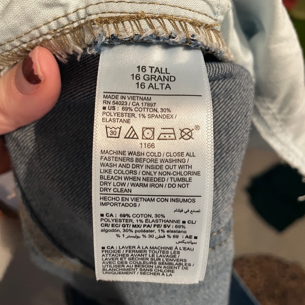 Old Navy High Rise Wow Wide Leg Jeans* - Picture 5 of 5